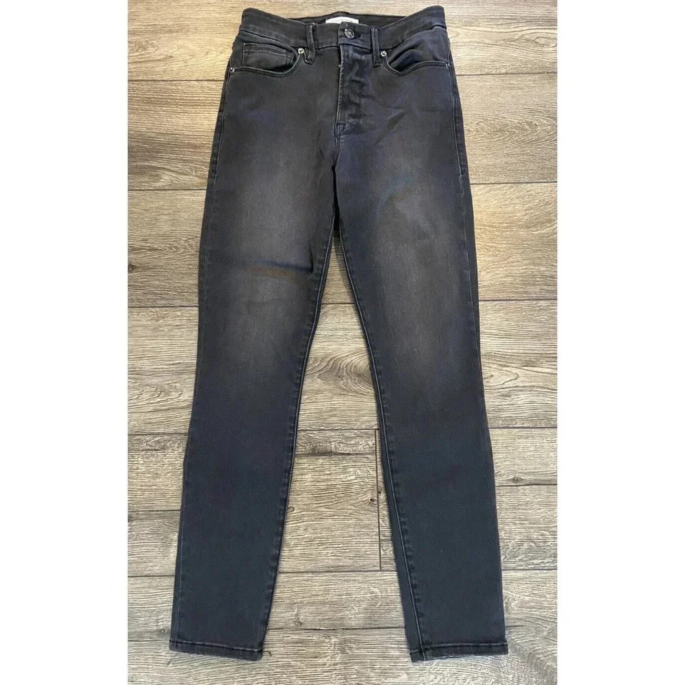 Good American Black Skinny Jeans